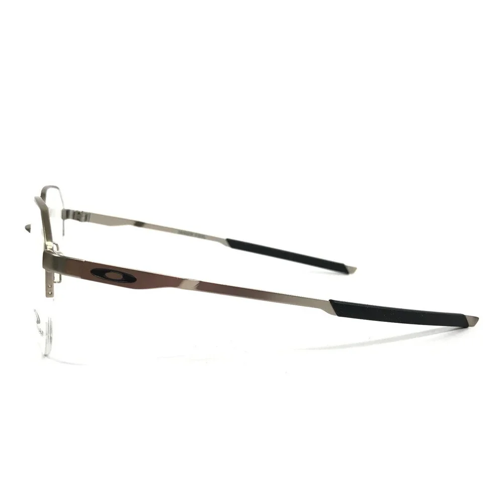 Oakley Eyeglasses Frames Inner Foil OX3247-0352 Satin Chrome Half Rim 52-17-140